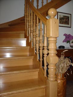 Treppe in Eiche